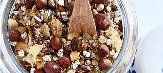 Kanel och salty caramel granola