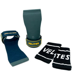 Quad Ultra Hand Grips No Chalk - Dark Green Kit