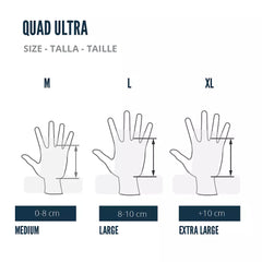 Quad Ultra Hand Grips No Chalk - Grey Kit