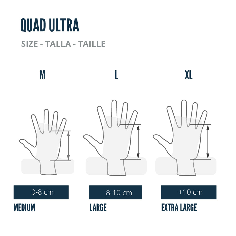 Quad Ultra Hand Grips No Chalk - Pink Kit