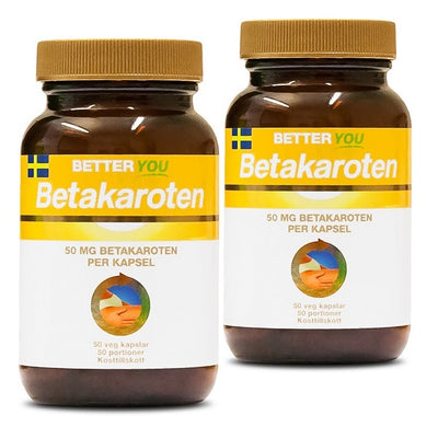 2 x Betakaroten 50mg