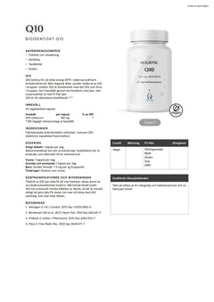 Q10 180 mg - 60 kapslar