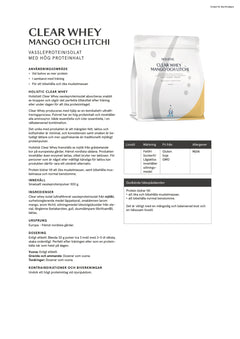 Clear Whey 500g