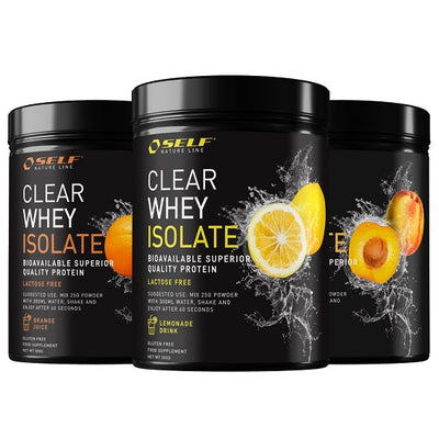 3 x SELF Clear Whey Isolate - 500g