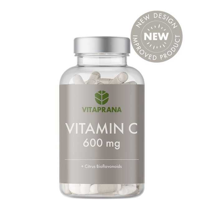 Vitamin C 600 mg + Bioflavonoids - 100 kaps