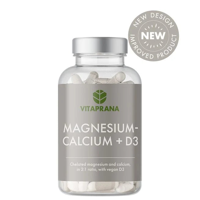 Magnesium-Kalcium + D3 - 100 kapslar