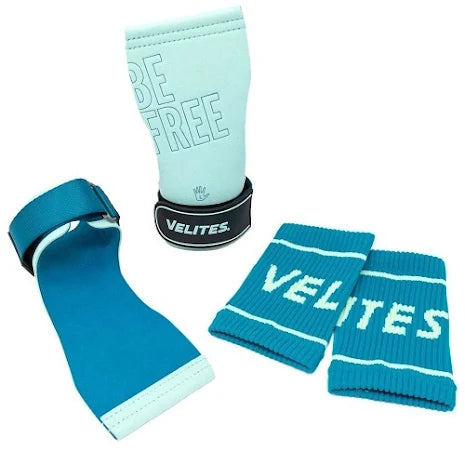 Velites Quad Pro Grips, Light Blue