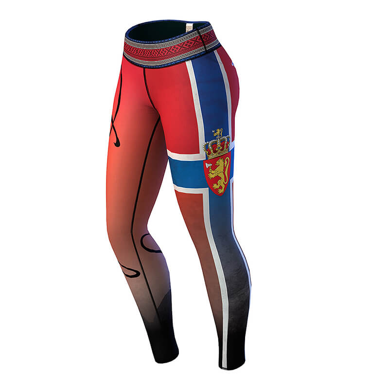 Nordic Nation Leggings Norway Front