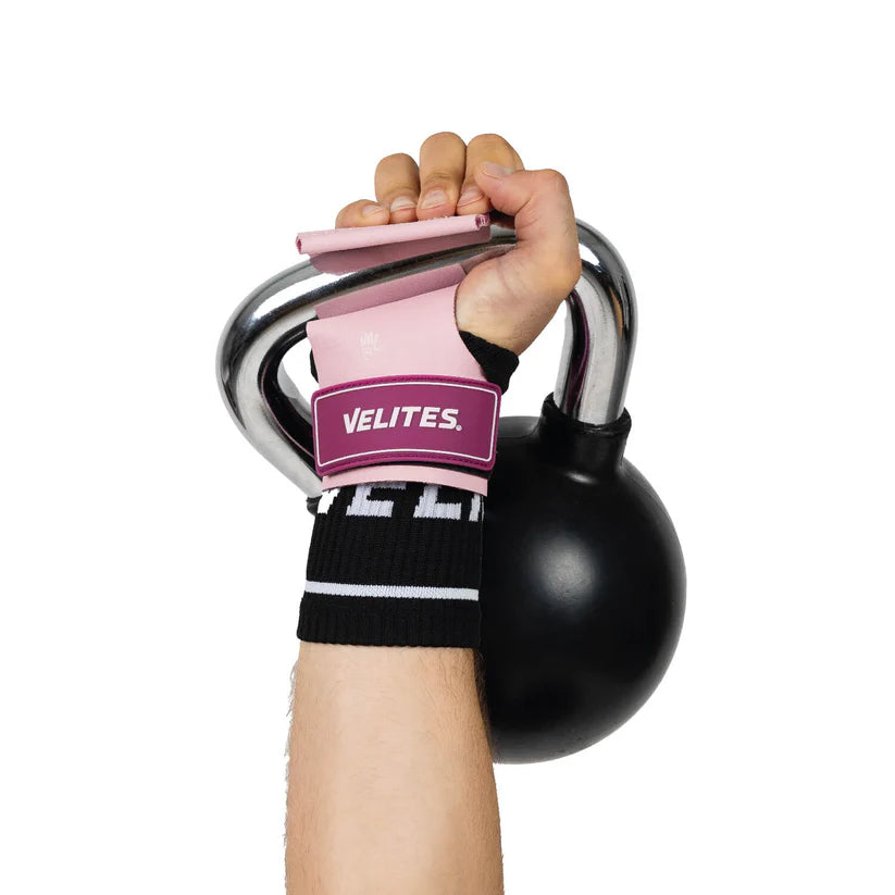 Quad Ultra Hand Grips No Chalk - Pink Kit
