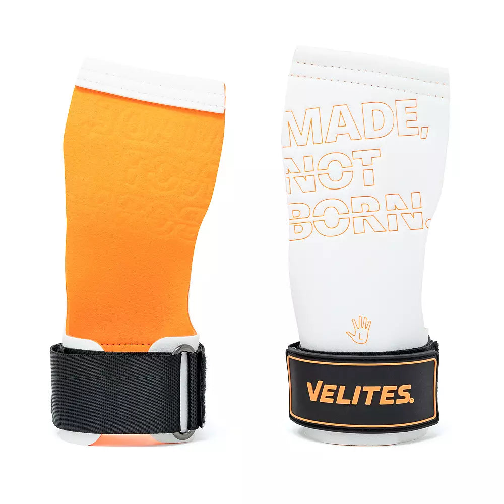 Quad Pro Grips - White Orange