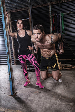 Fitted Abstract Tights