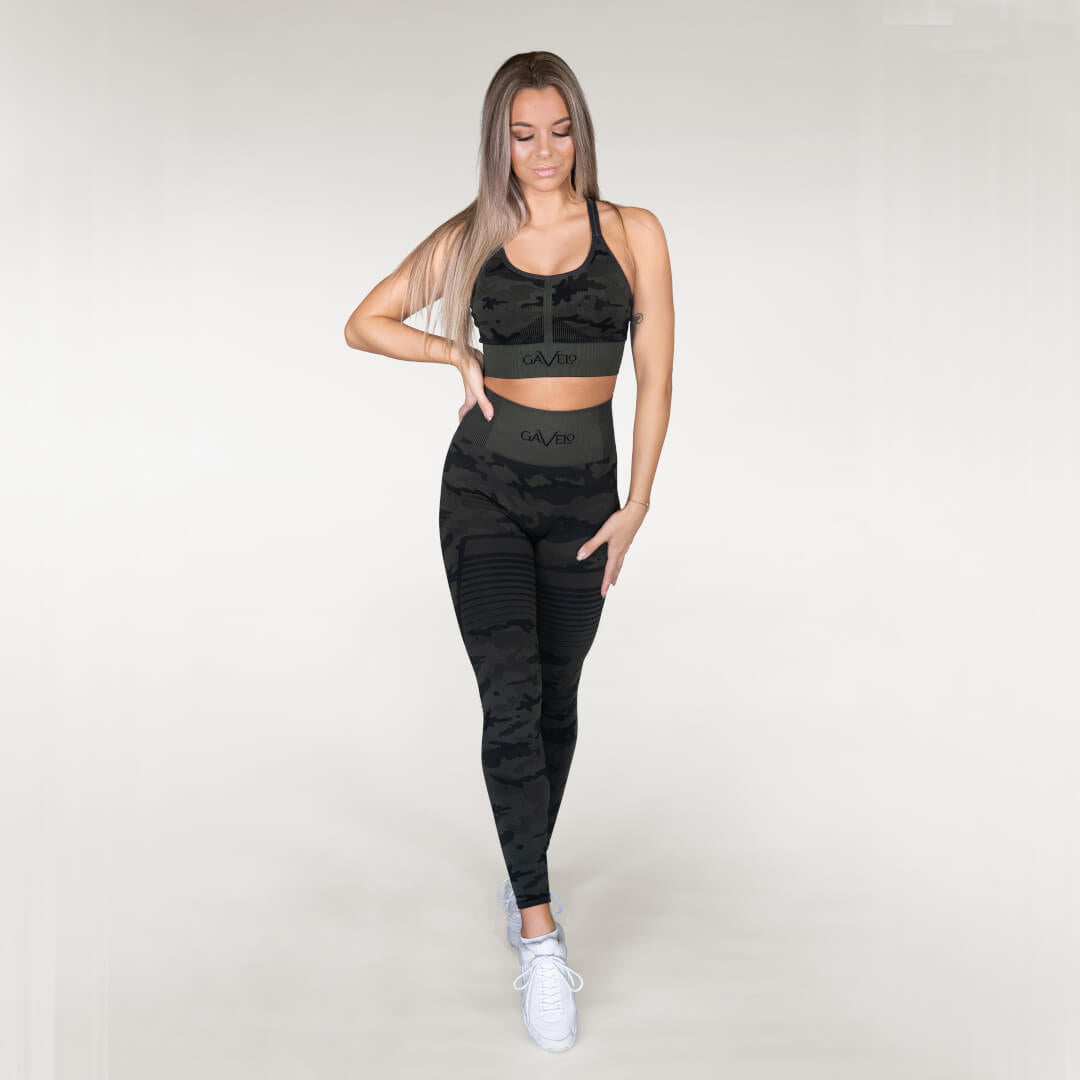 Gavelo Seamless Camo Sport Bh