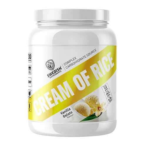 Swedish Supplements Cream Of Rice Vanilla Gelato, 1kg
