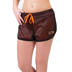 Madison Reversible Shorts Black Neon Orange