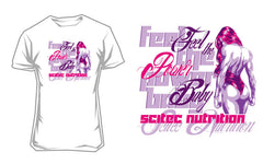 Feel the power baby tee