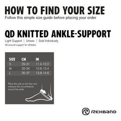 QD Knitted Ankle Support