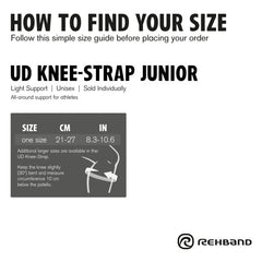 UD Knee Strap Black Jr