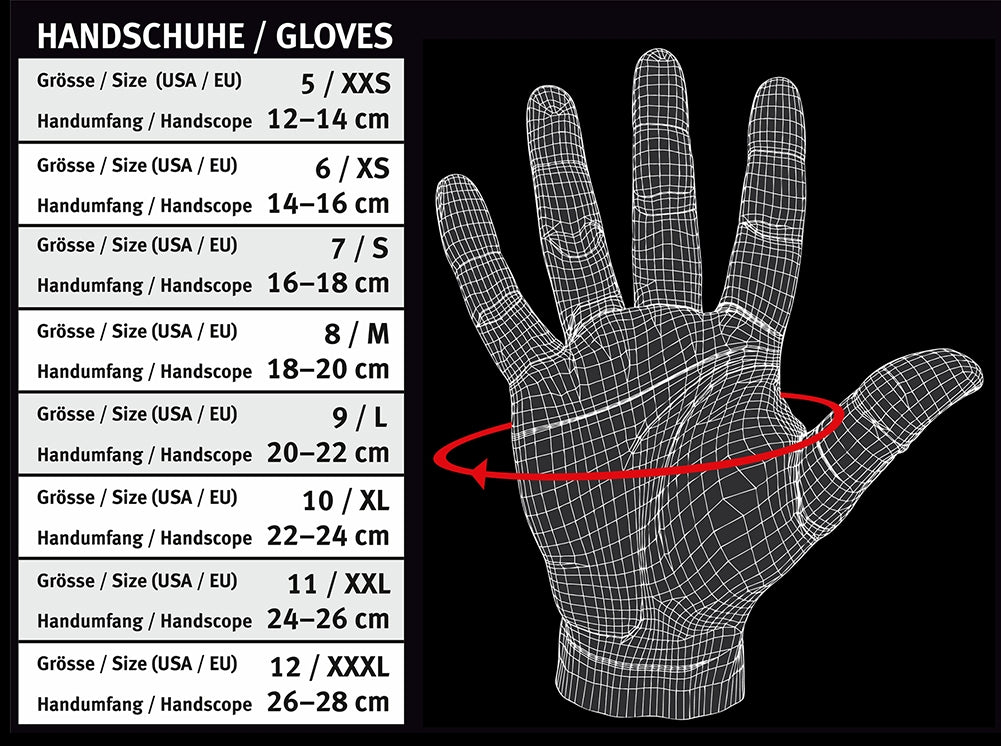 Cps Wrist Wrap Gloves