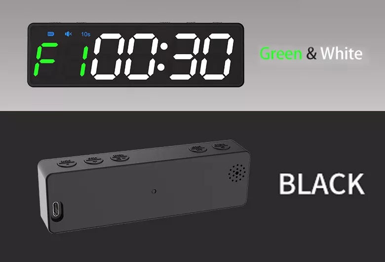 Workout Timer Q10 - Black