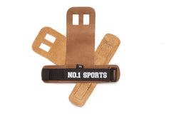 Pull Up Grips Brown Leather