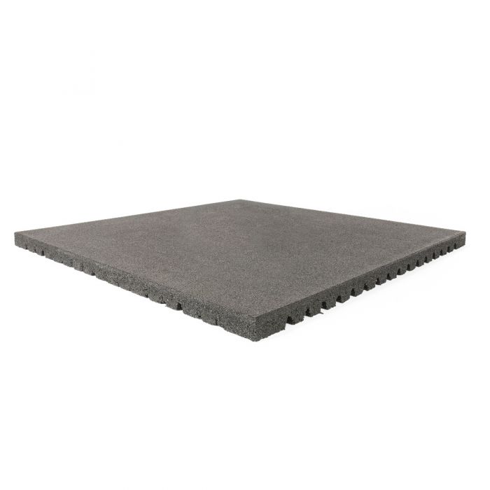 Svart Gymgolv 30mm 1x1m