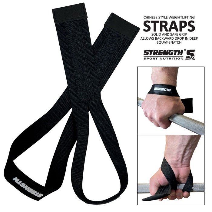 Weightlifting Straps - Black
