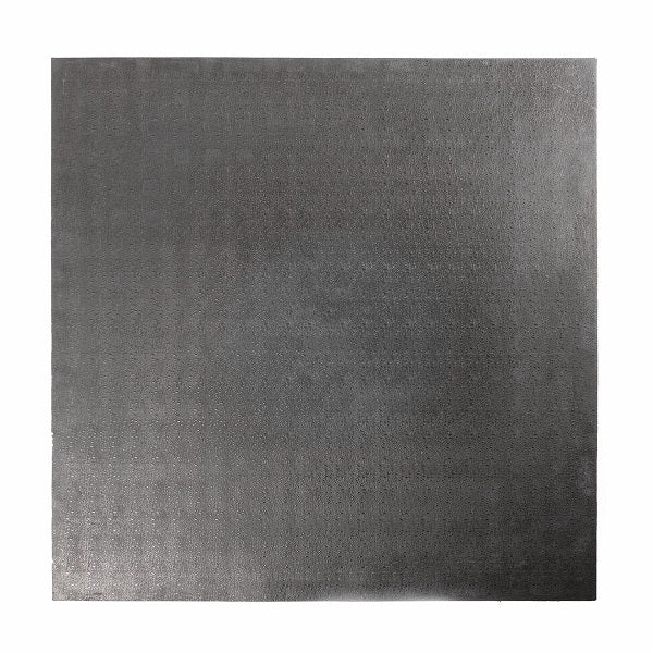 Gummigolv 17mm Vulkaniserat 1x1m - Svart