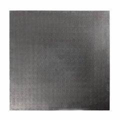 Gummigolv 17mm Vulkaniserat 1x1m - Svart