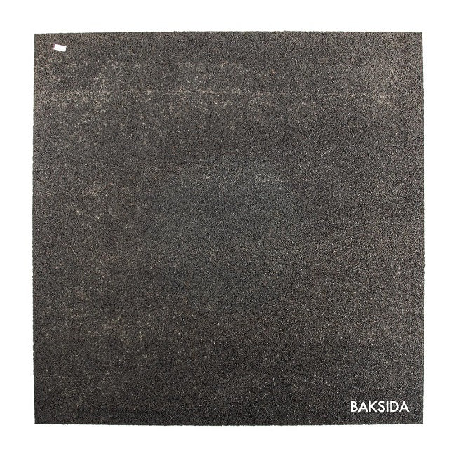 Gummigolv 1x1m - raka kanter (utan impact bottom)