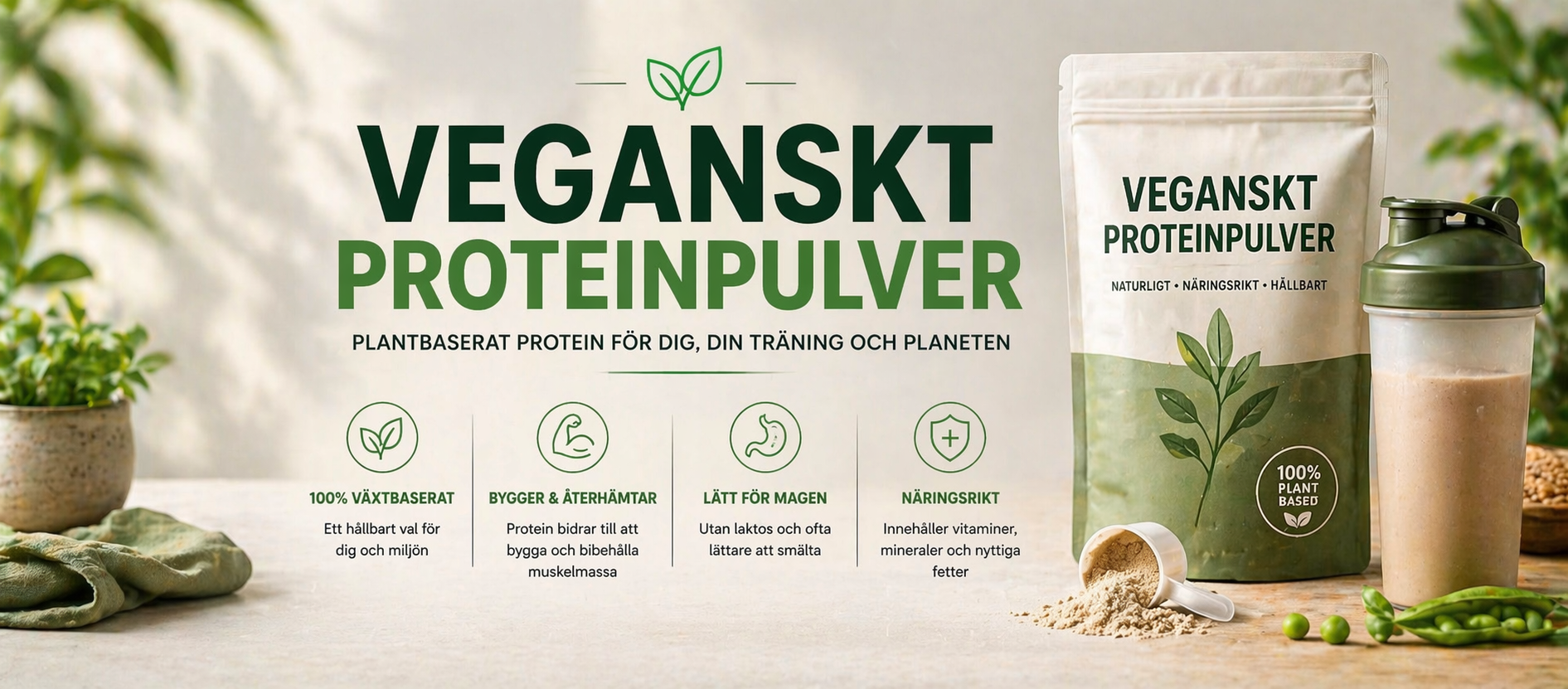 Veganskt proteinpulver: så väljer du rätt veganprotein