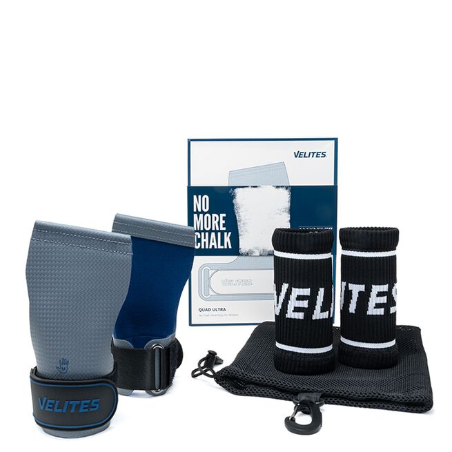 Quad Ultra Hand Grips No Chalk - Grey Kit