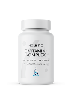 Holistic E-vitaminkomplex, 30 kapslar