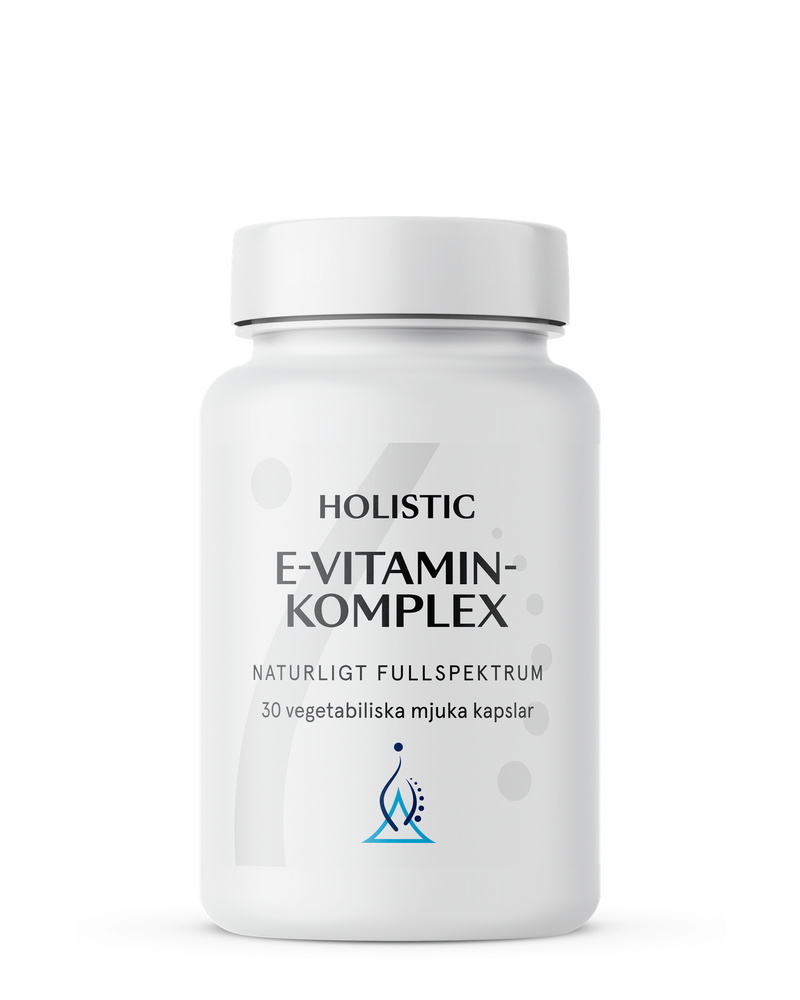 Holistic E-vitaminkomplex, 30 kapslar