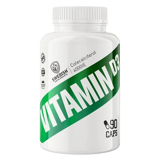 Swedish Supplements Vitamin D3, 90 caps