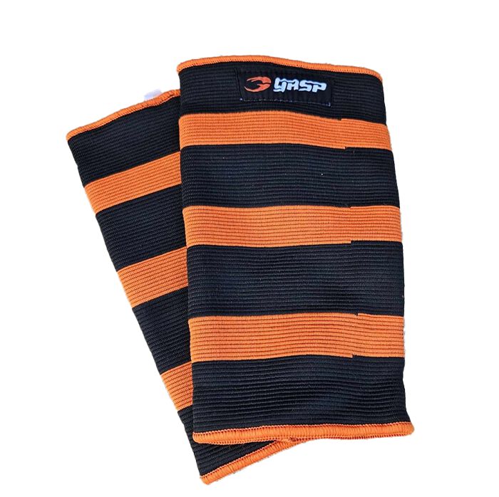 Gasp Power Knee Sleeve, Black/Flame