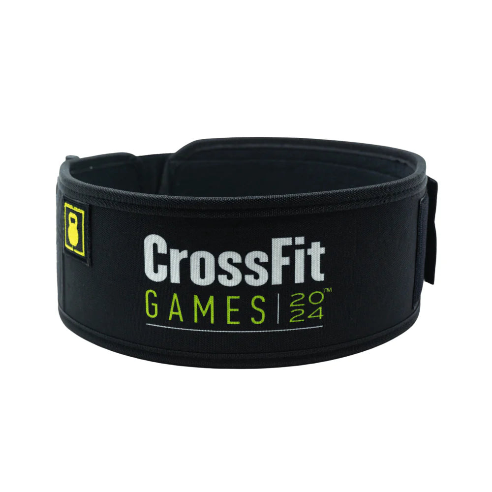 2POOD 2POOD Black CrossFit Games 4" Straight Belt