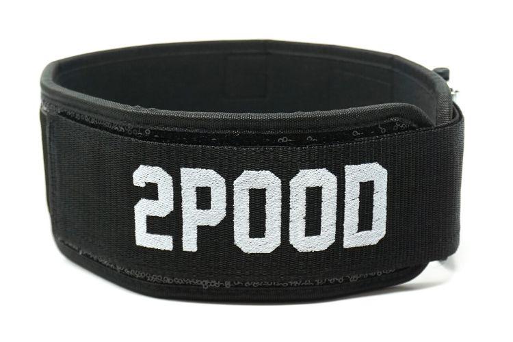 2POOD 2POOD Black Magic (sparkle) Straight Weightlifting Belt