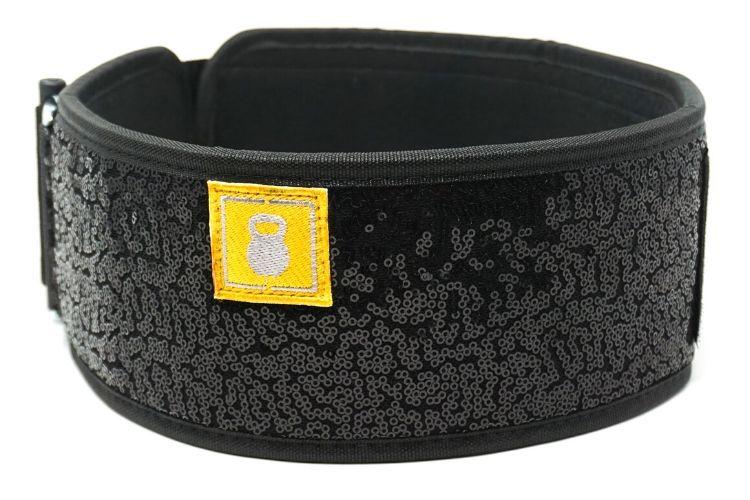 2POOD 2POOD Black Magic (sparkle) Straight Weightlifting Belt