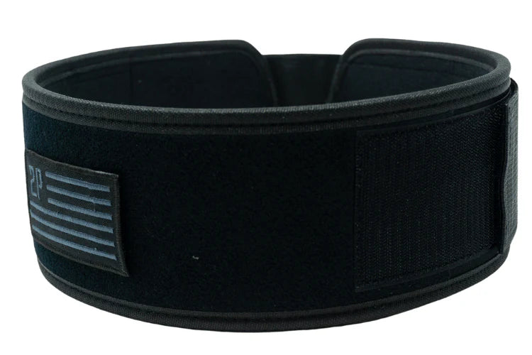 2POOD 2POOD Black Velcro Patch  4" Weightlifting Belt XLarge