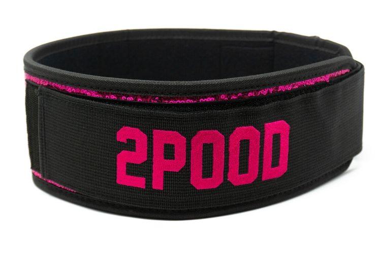2POOD 2POOD Bombshell (Sparkle) Straight Weightlifting Belt