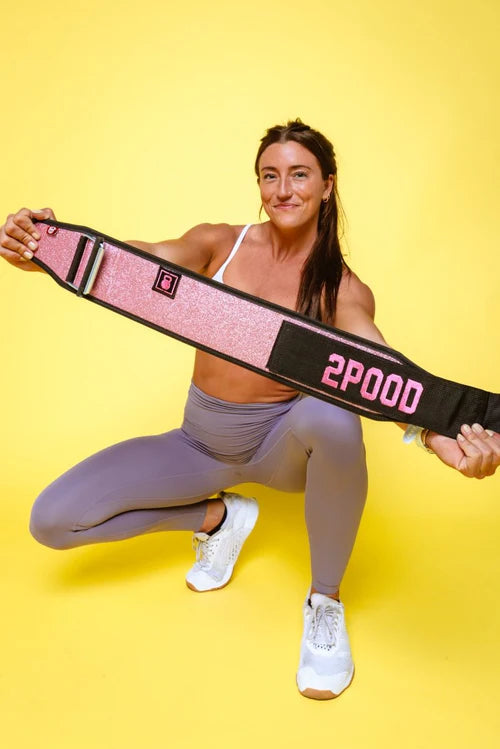 2POOD 2POOD BUBBLEGUM  4" Straight Belt