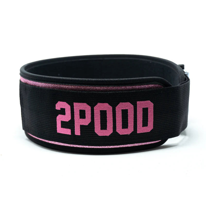 2POOD 2POOD BUBBLEGUM  4" Straight Belt