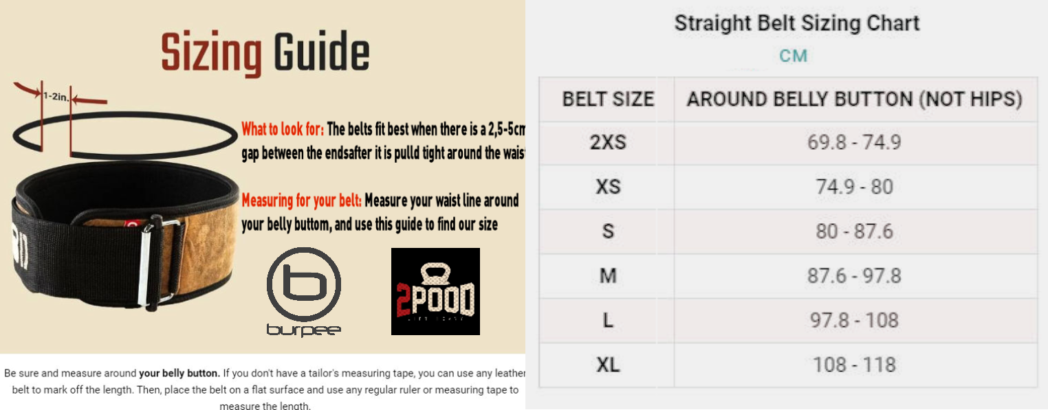 2POOD 2POOD Diamond Straight Weightlifting Belt