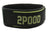 2POOD 2POOD Green Velcro Patch Straight Weightlifting Belt