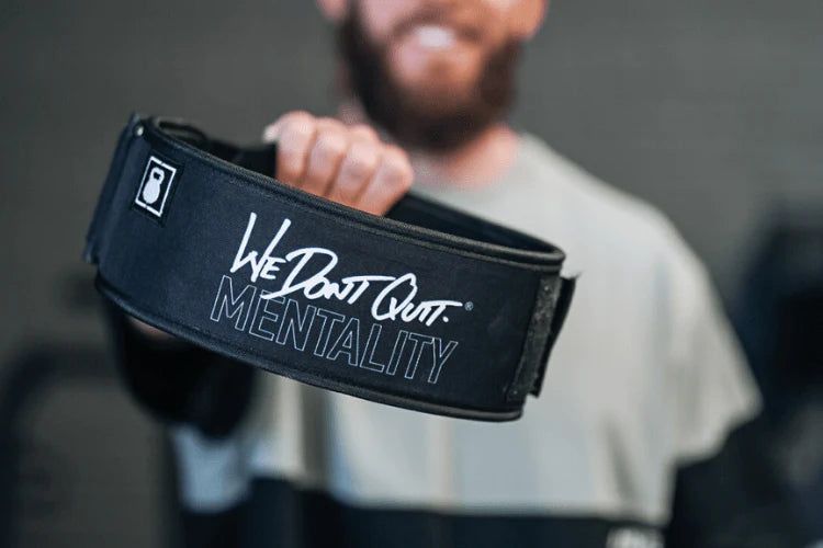 2POOD 2POOD We Don't Quit  4" Weightlifting Belt