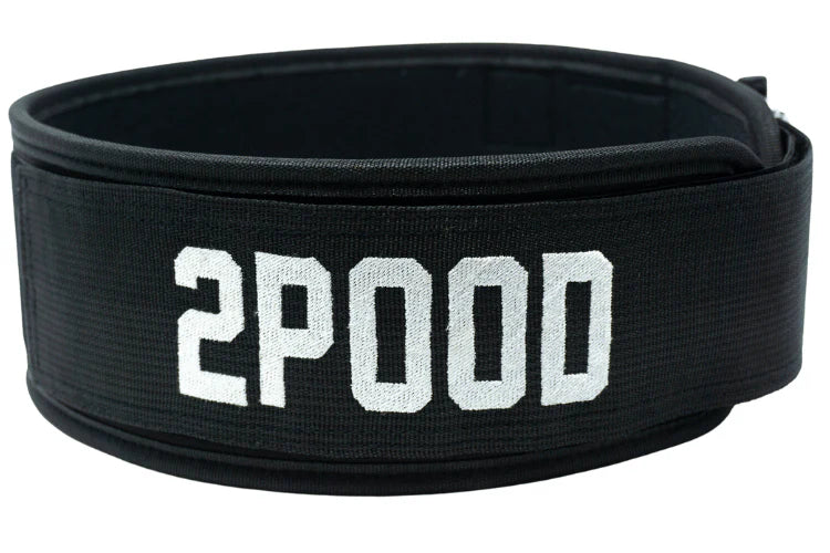 2POOD 2POOD We Don't Quit  4" Weightlifting Belt