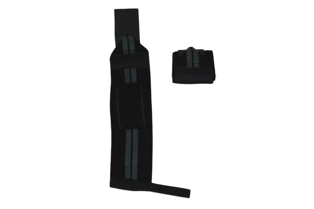 2POOD 2POOD Wrist Wraps (30cm) - Mörkgrå