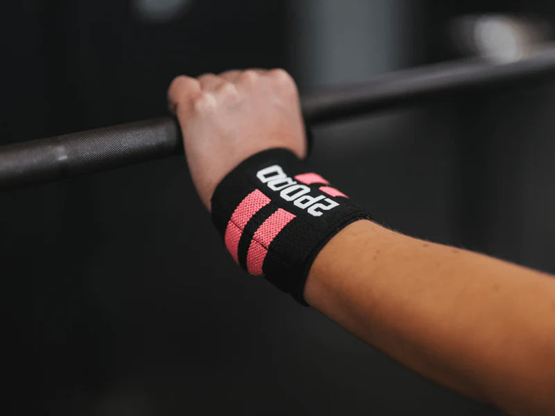 2POOD 2POOD Wrist Wraps (30cm) - Rosa