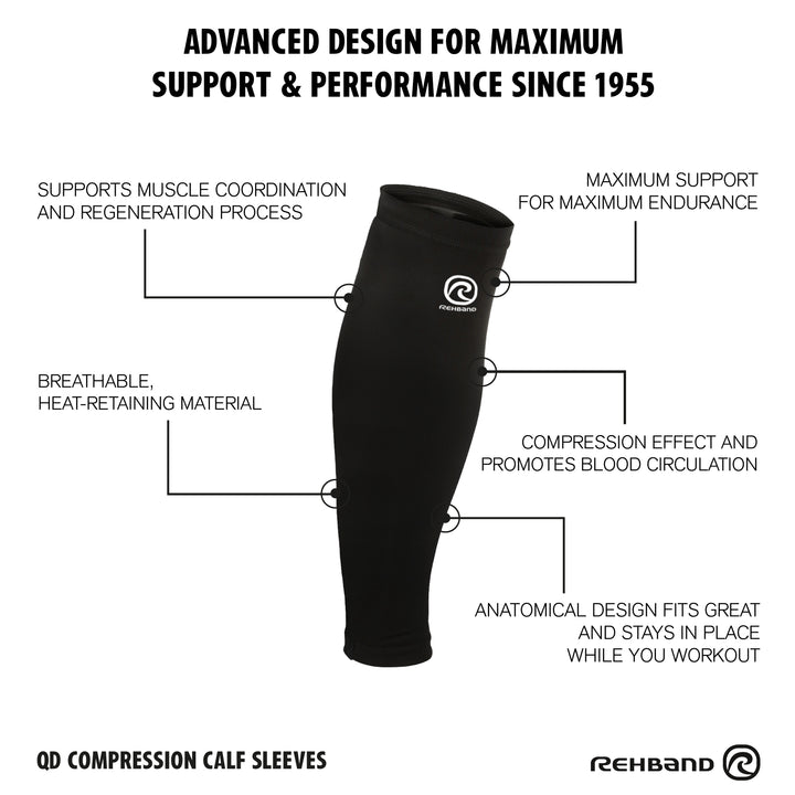 Rehband QD Compr.Calf-Sleeve Pair