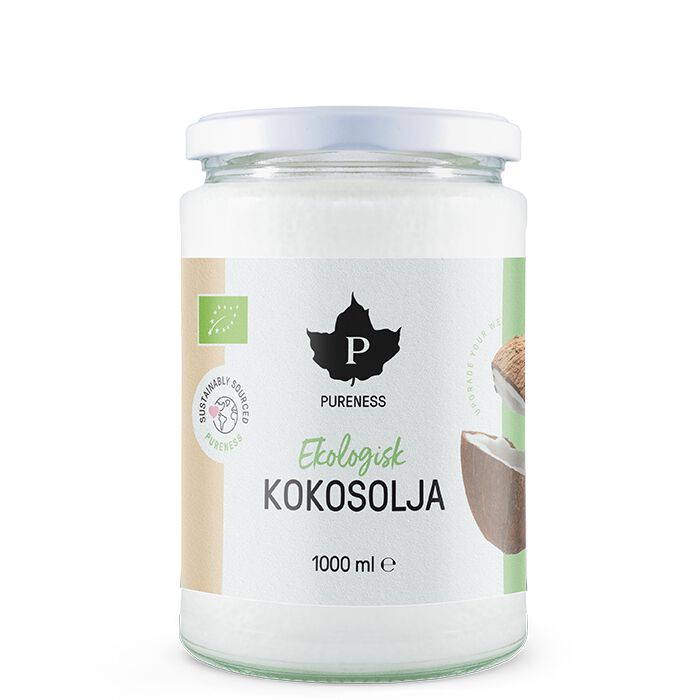 Jungfru kokosolja Eko 1000 ml